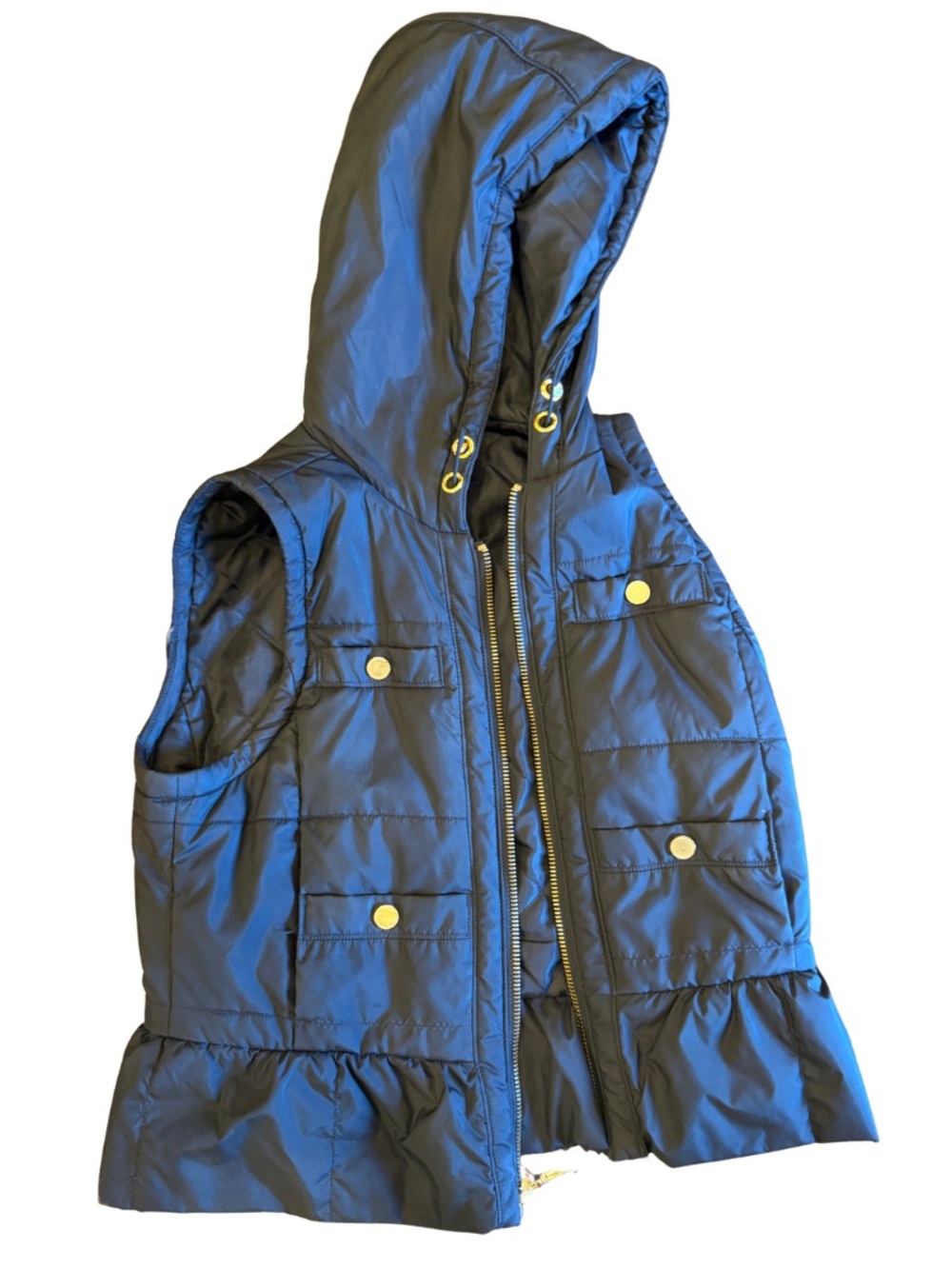 Size Large- Woman’s Black Juicy Couture Puffer Vest